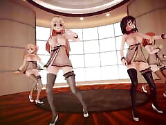 Mmd R-18 Anime Girls hookup whore povy Dancing Clip 18