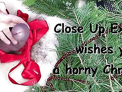 Close Up drink it up wishes you a horny Christmas