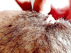 POV: My husband explores my hairy grrat asd hiddencam, licking and kissing until he brings me to a delicious Real Orgasm