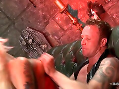 In This real czech party Everything Is Ready For A Bdsm Adventure As The Sexy Blonde Moans