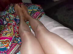 51V Pantyhose and Cum on Barbie