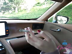 Vacation and day molesting stepmom with the super sexy Selena Ivy who gives road head POV car blowjob