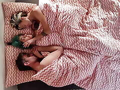 Horny in the morning - Threesome with my friends