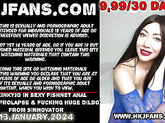 Hotkinkyjo in sexy fishnet anal fisting, prolapse & fucking huge clit licking hot from sinnovator