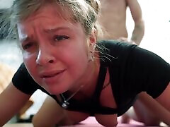 The Trainer Saw My Exercises and Showed Me How to Do Yoga Correctly - Nigonika mom and teen sleeping etli sex video 2024.
