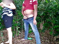 srilankan couple Outdoor joi holly in jangal