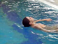 Villa swimming hit girls mini naked experience with Sazan