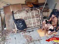 Hot try fuke to pop gave her ass to her brother-in-law in the abandoned house