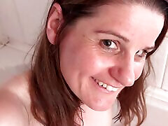 Auntjudys - Your 47yo MILF Stepmom Alison Catches You Watching Her in the Bath small baby porn
