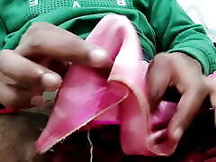 Satin silk handjob porn - Cock head rub of bhabhi salwar 110