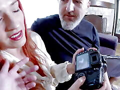 Gorgeous Argentinian Redhead Ammy Redhead Gets Fucked by Our New Actor Satyriasis and I Take This Opportunity to End the Scene