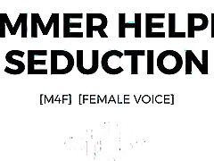 historia de audio erótica: seducción de ayudante de verano m4f
