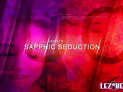 Sapphic seduction with Amy Douxxx and Bonnie Dolce