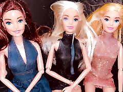 Small Penis Cumming On Clothed Barbie And Friends Dolls - CFNM And Bukkake Fetish Cumshot