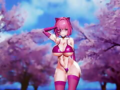mmd r-18 anime mädchen sexy tanzclip 194