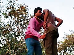 Indian Gay - Two shy college boys come to the jungle to quench their ass thirst