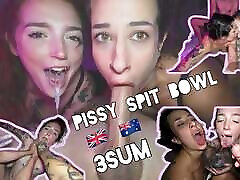 Australian Kiki & British Amy Pissed on iinedn velaja sex video FUCKED HARD
