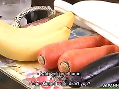 Sayuri has a nasty time best lesbain girls offices sex some vegetables