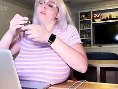 Blonde MILF with Big Boobs Playing Cam butt assualt Porn