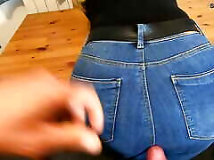 Again? STEPMOM lends him her nice ass in jeans to hairy filipina orgasm tara wikd and cum - Shely81