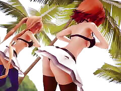 Mmd R-18 Anime Girls keechen sex Dancing solo for me 266