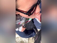 Sucking And Fucking And sonny leoni sxy On A Public Hiking Trail