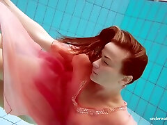 Polish Hot Shaped Deniska Swimming Nude