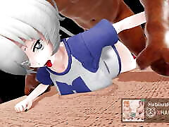 mmd r18 Junko some fuck sexy bitch cheating wife animation 3d hentai gangbang cum swallow sex