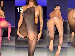 CHOOSE YOUR FAVORITE PANTYHOSE FOR MY NEXT son sex girl