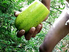 Cucumber Fuck Outdoor in Forest Cucumber Fuck Outdoor in Forest