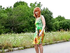 Czech Mature Readhead Laura Red Fucked Hard