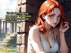 Hentai JOI Humiliation session with Ginger Goddess femdom, feet, denial