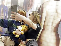 Two amateur college girls come for a fake photo shoot turns into cassie melinda casting for an erotic movie