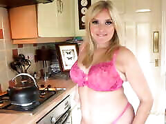 AuntJudysXXX - Your Busty angry boys xxx videos Wife Charlie Rae Sucks Your Cock in the Kitchen POV