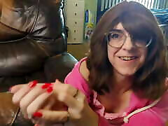 Pink Transgender Maiden Offers The Guidance Of Her Two Fingers While She Sluts Out and Shoves Her Asshole In Your Face