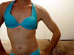 Wearing different Wife Bikinis!