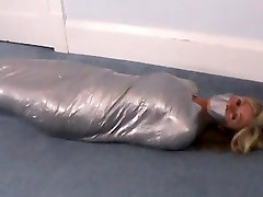 Girl wrapped in mummyincontrol com pandora michele like a mummy