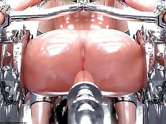 Blonde Slave in Metal Bondage - 3D BDSM Fetish Comic Blonde Slave in Metal Bondage - 3D BDSM Fetish Comic