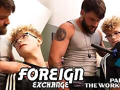 Foreign Exchange - Part 2 - Heath Teaches Noah Workout Tips, but Oh No, Noah Needs a Massage. Lower. Right There. Deep.