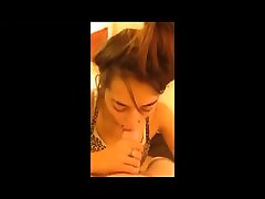 Brunette girl sucks cock dad several times then rides it as a cowgirl
