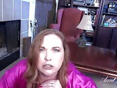 AuntJudys - Your Busty MILF Step-Aunt Denise Gives You a Handjob POV