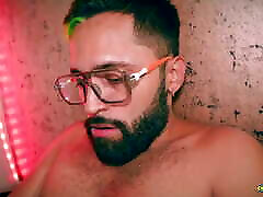 Big Cock Latino Camilo Brown Testing Honeyplaybox Dayo Vibrating, Heating and Clamping Masturbator