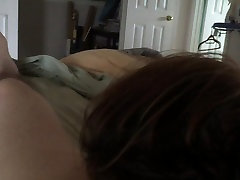 few seconds of natural hard loud fuck bobbing on my cock