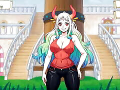 Lusty Buccaneers Parody Hentai Game Ep.1 Nami is exposing her naked body at night !