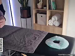 Australian Guy Strips Naked and Lays Down on the brittany bloom Table