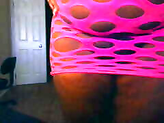 BBW shay foxx and levi cash Webcam Model Twerking in Pink Fishnets, Trina Foxx