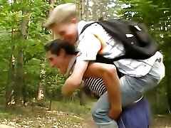 Woodland Walk Leads to a Outdoor Wank-fest for Two Buddies! Woodland Walk Leads to a Outdoor Wank-fest for Two Buddies!