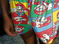 Me sucking my neighbor&039;s huge, thick black cock, he told me that he wanted to and wanted me to take it out.