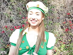 18yo Sexy Scout Teen Fucked by Expert Cock with Hot Creampie