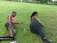 The fantasy of sporty busty women